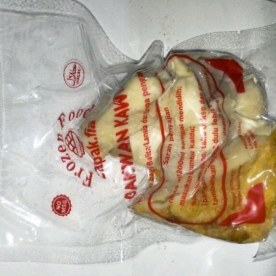 

pangsit isi bakso ayam JUMBO