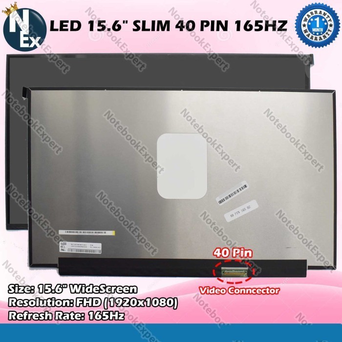 Led Lcd for Ideapad lenovo Legion 5 15ACH6 15ACH7 FHD 40 pin 165HZ