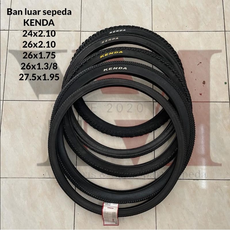 Ban luar sepeda MTB Kenda ukuran 26,24,27.5