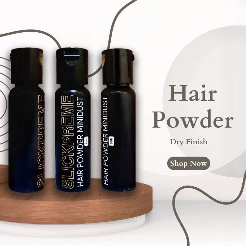 Slick Preme Hair Powder Unisex Travel Size 5g