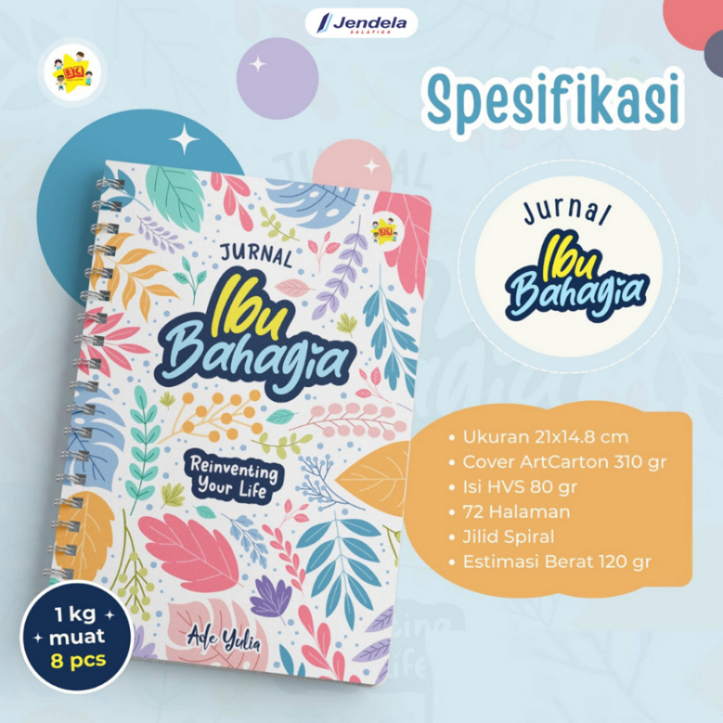 

Buku Jurnal Ibu Bahagia Reinventing Your Life By Ade Yulia