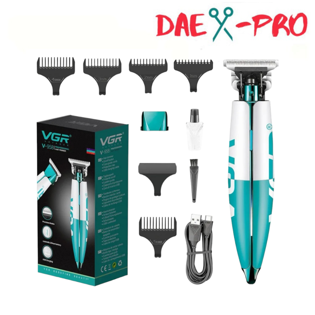 VGR V-958 Hair Trimmer Mesin Cukur Rambut Professional Barbershop VGR V958