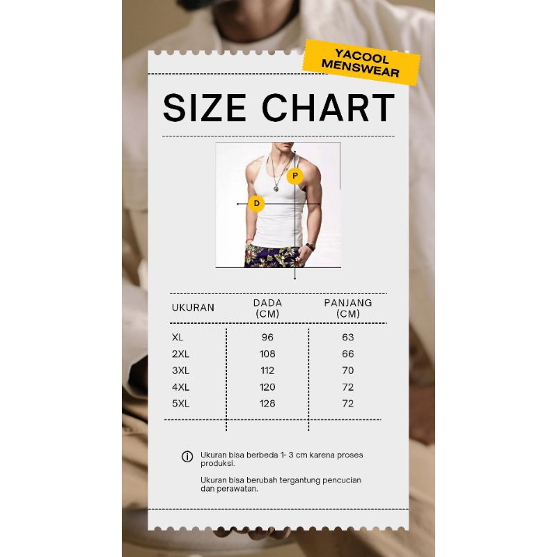 kaos dalam pria atau singlet pria XL,XXL,XXXL,XXXXL,XXXXX singlet jumbo big size XL 2XL 3XL 4XL 5XL