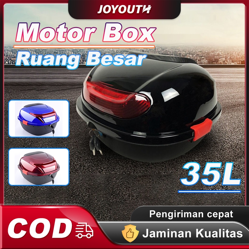 JOY Box Motor Box Belakang Motor rear box Motor Kapasitas Tas Motor Tailbag