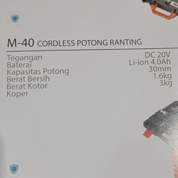 mesin gunting ranting cas M-40 MODERN Diskon