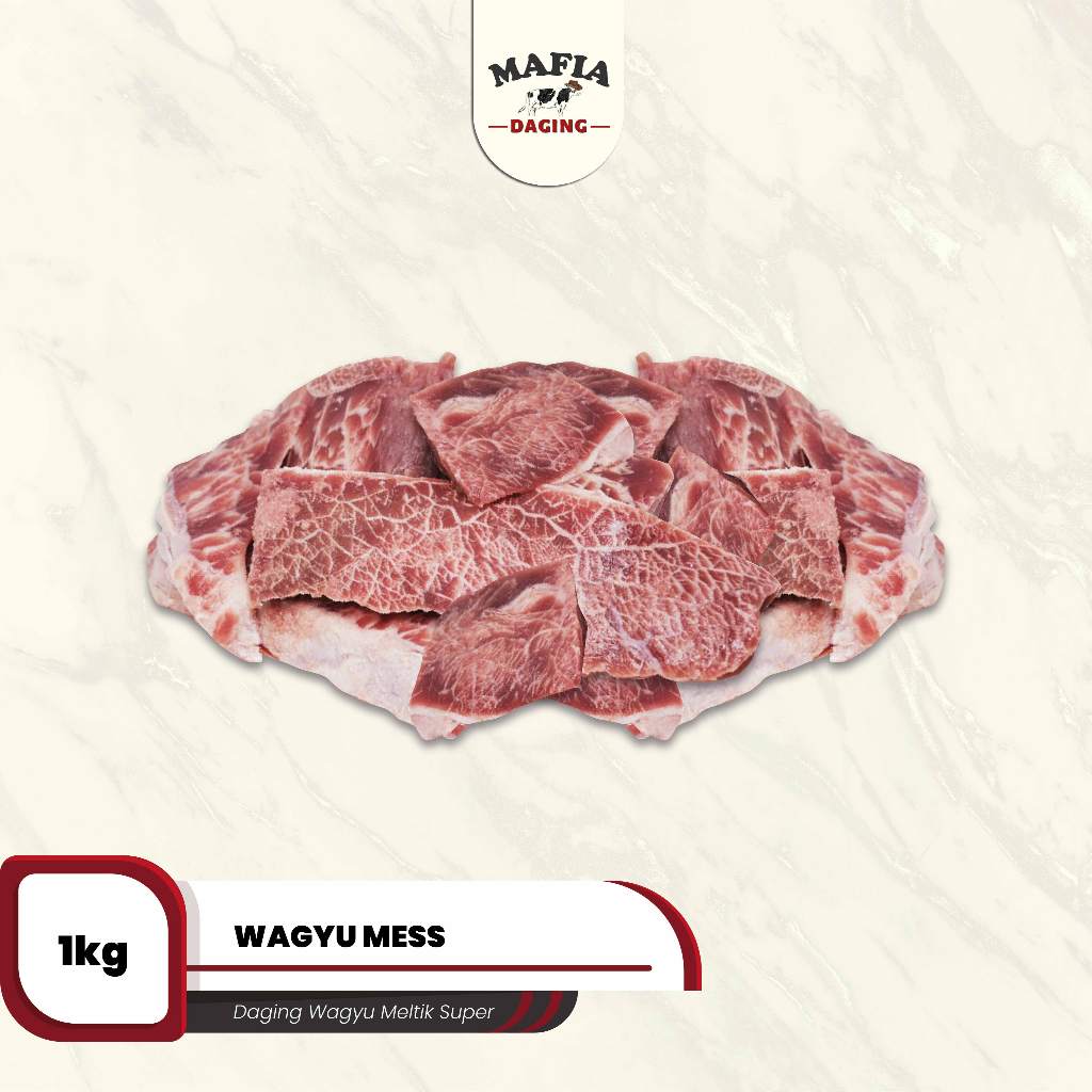 

Wagyu Mess / Daging Wagyu Meltik Super 1 kg