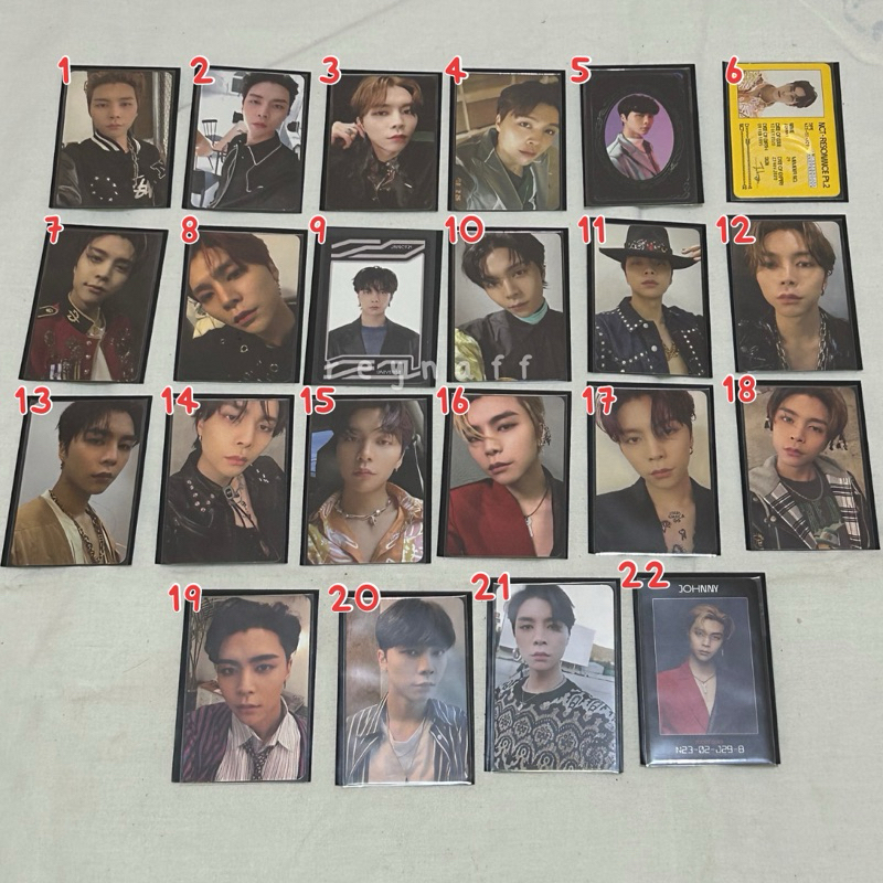 [WTS] Johnny photocard pc nct resonance superhuman neo zone tfr the final round punch empathy regula