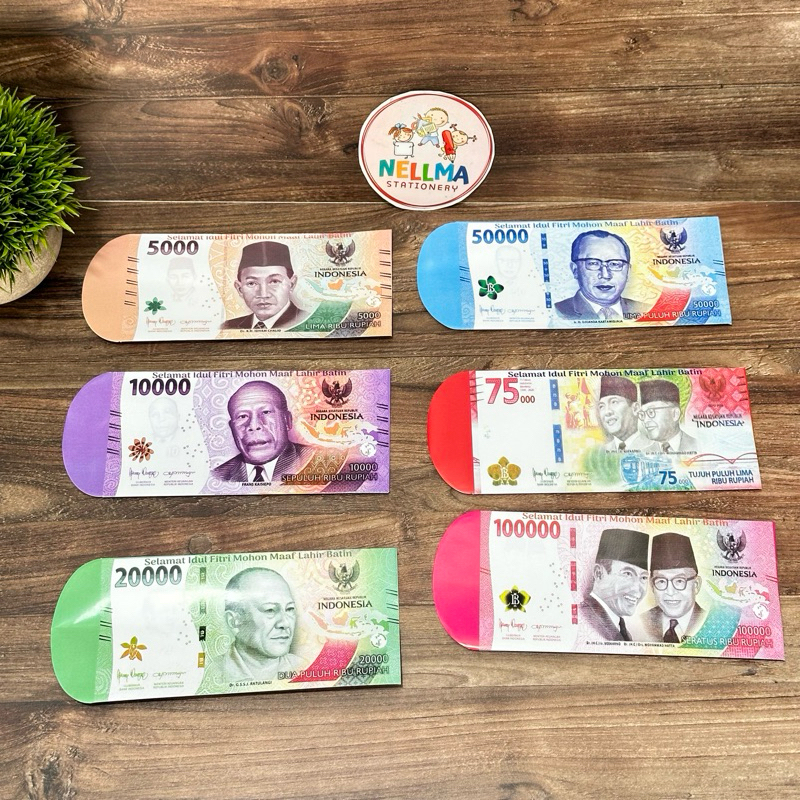 

AMPLOP AMPAU LEBARAN GAMBAR UANG MAINAN ISI 10 LEMBAR BESAR/ MEDIUM