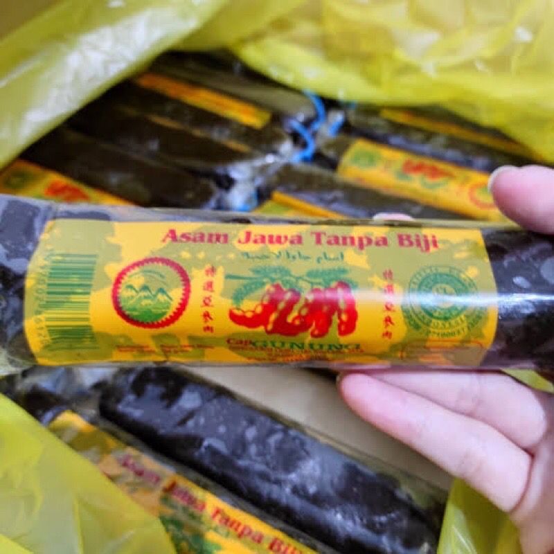 

Asam Jawa Tanpa Biji / Asem Jawa Tanpa Biji Cap Gunung 150gr