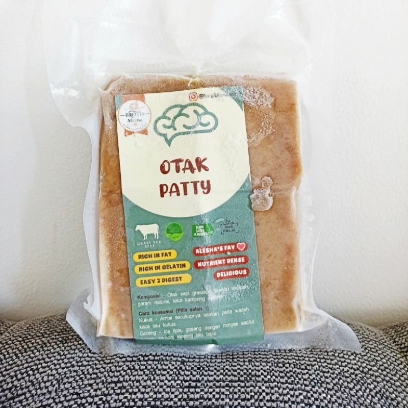 

BROTHMAMA - BEEF BRAIN PATTY / OTAK SAPI PATTY / MPASI NUTRIENT DENSE FOOD / BB BOOSTER / MPASI BAYI BALITA / ORGANIC BABY FOOD