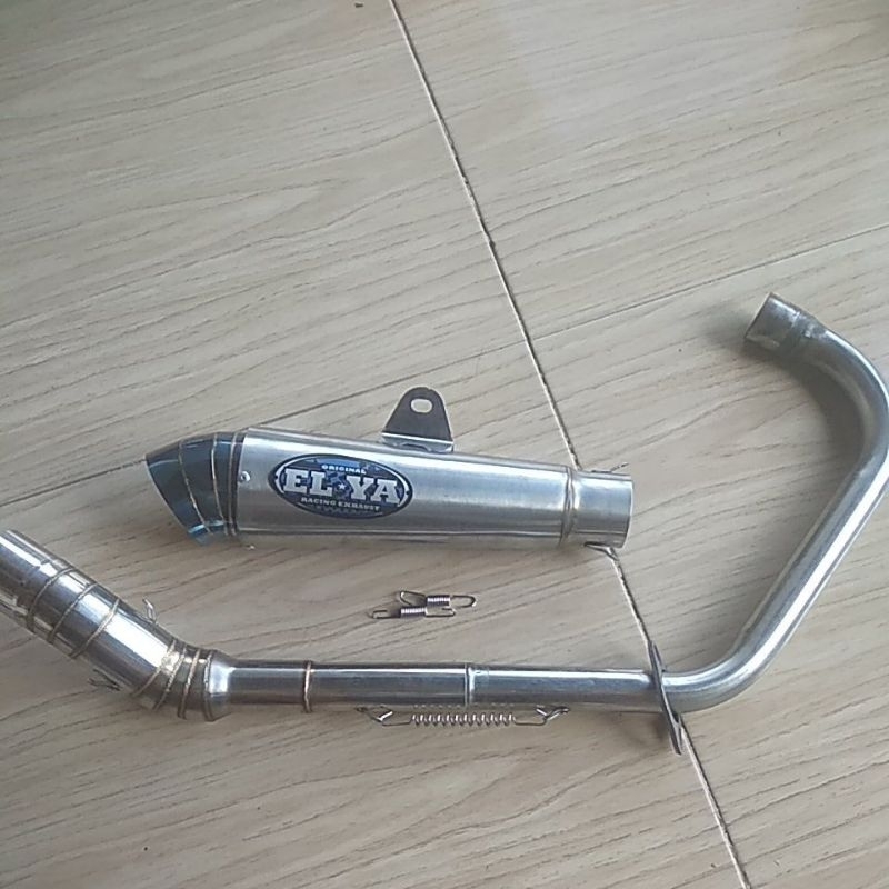 knalpot racing ELYA ORIGINAL model dpj bss jigsaw keong Sonic Supra gtr cb150r new satria fu injeksi