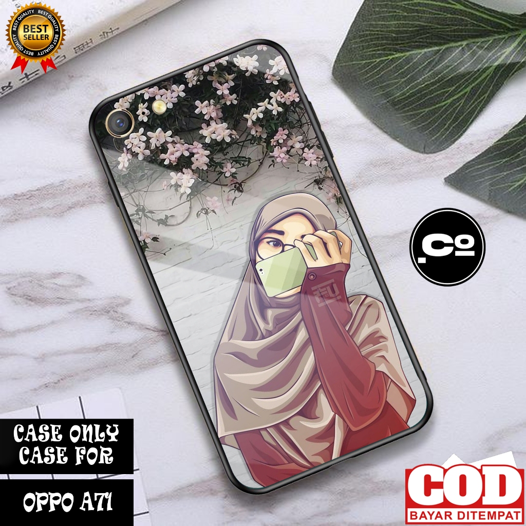 Case OPPO A71 - Casing OPPO A71 [ HIJAB ] Silikon OPPO A71 - Kesing Hp - Casing Hp  - Case Hp - Case