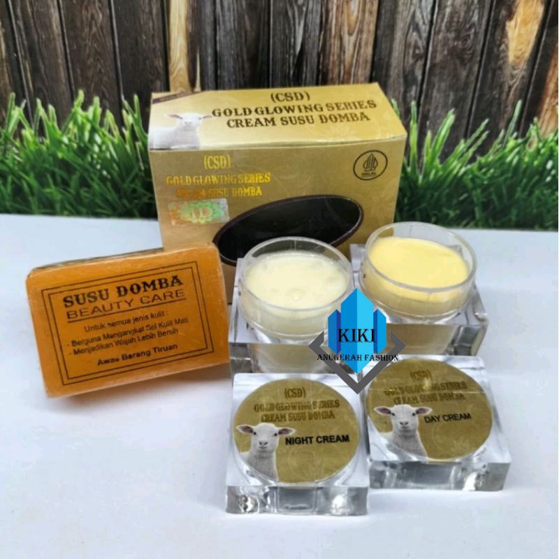 PAKET CREAM SUSU DOMBA CSD GOLD SERIES 3IN1 ORIGINAL // CREAM SUDOM GOLD // CREAM SUSU DOMBA 15 GRAM
