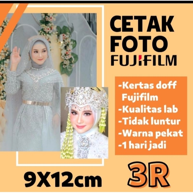PROMO CETAK FOTO FUJIFILM FRONTIR UKURAN CETAK 3R (9X12)