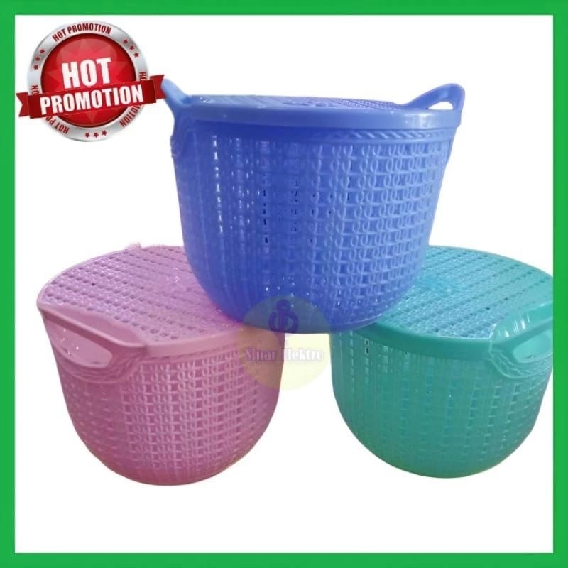 KERANJANG TOPAS TUTUP SERBAGUNA CLIO8466/KERANJANG SERBAGUNA