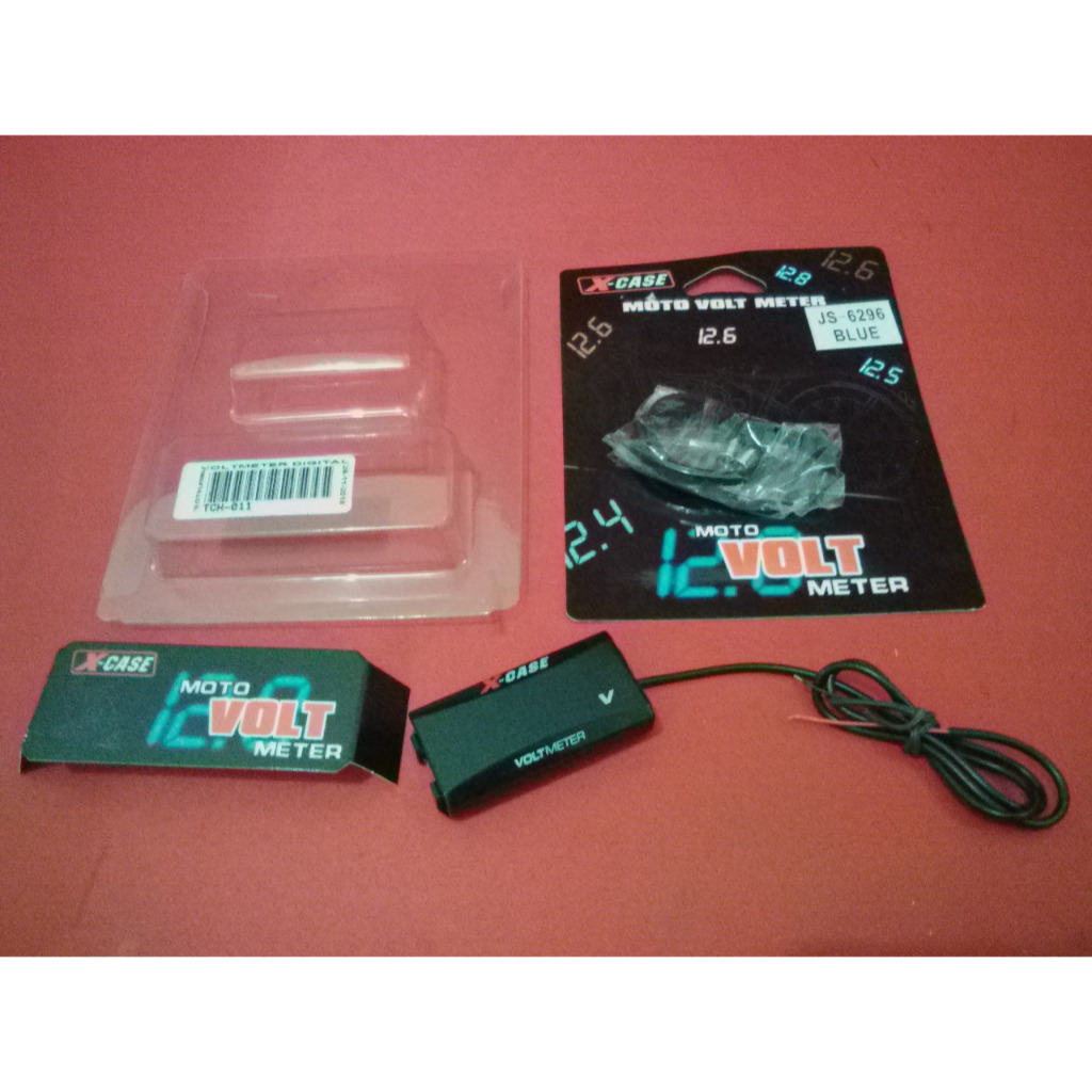 VoltMeter Volt Meter Ampere Accu Aki Digital Variasi Motor