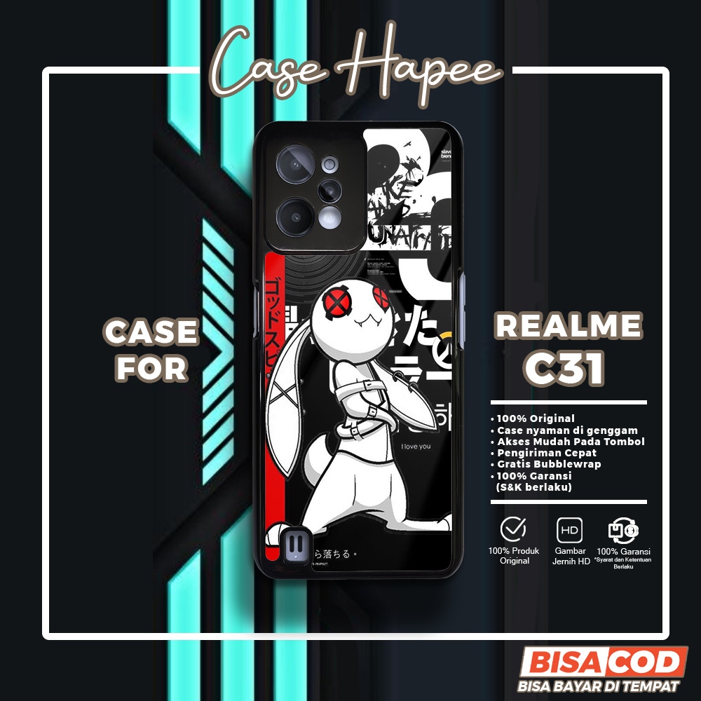Case Realme C31 Casing Realme C31 [JPNR] Casehapee Case Glossy Case Aesthetic Custom Case Premium So