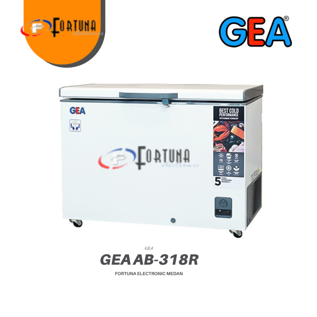 GEA CHEST FREEZER BOX AB318R /AB318  318L MEDAN