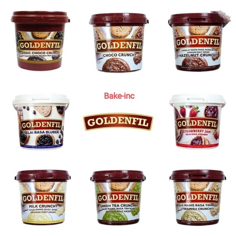 

Original Bakeinc Goldenfill Choco Crunchy 1 kg