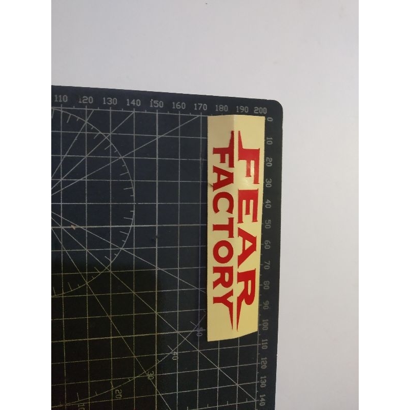 

cutting stiker fear factory