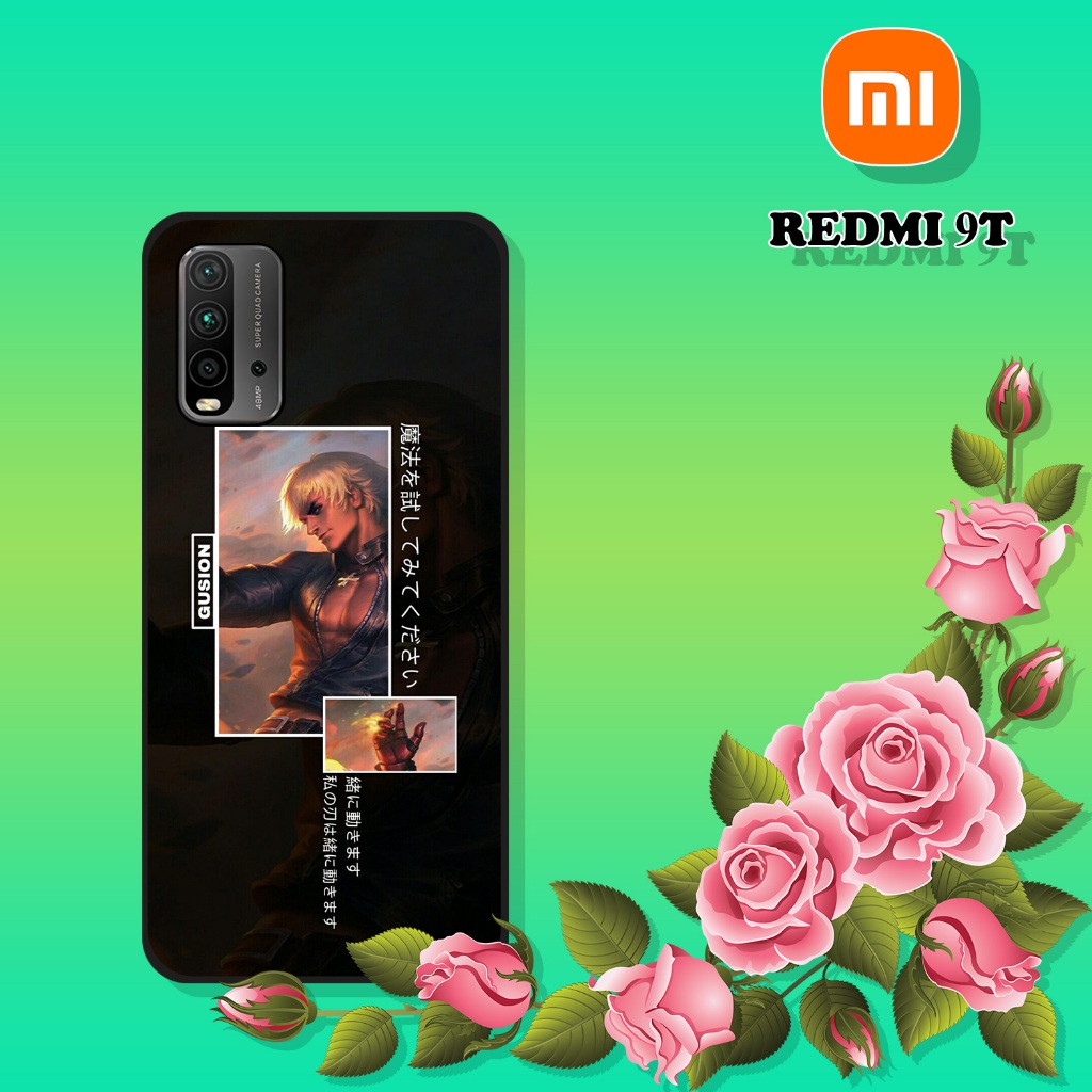 CUSTOM CASE GLOSSY [ HD14] ALL TYPE XIAOMI REDMI 9T MOTIF SKIN KOF MOBILE LEGENDS