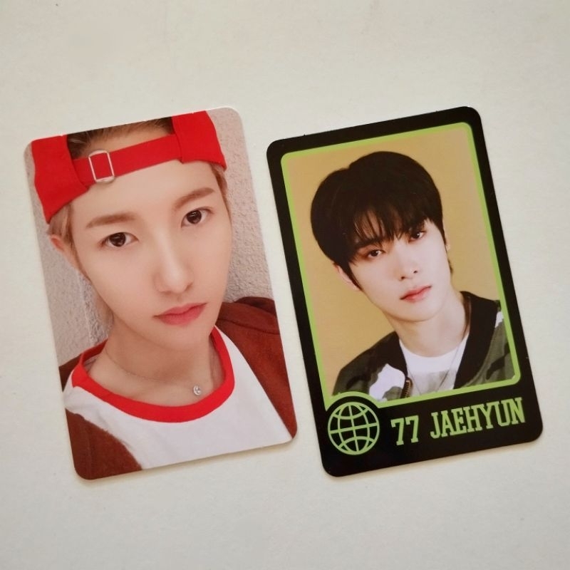 Photocard Renjun Jaehyun TC NCT Nation