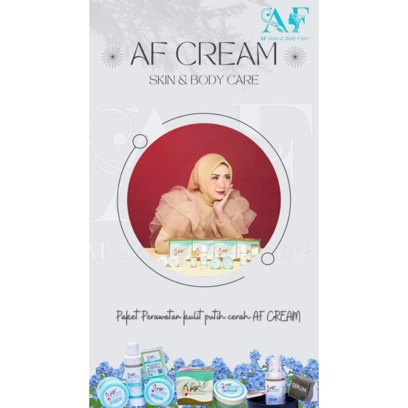 CREAM AF PAKET HEMAT 3PAKET