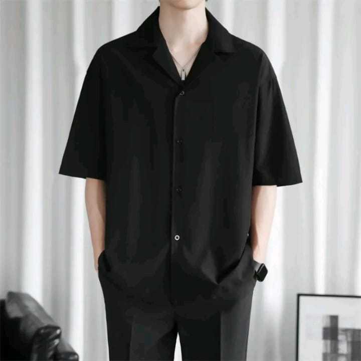 Kemeja Pria Hawai Keren Outfit Cowok Terbaru Katun Rayon