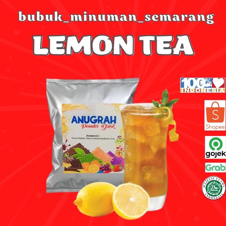 

1212 FLASH SALE Bubuk Minuman Lemon Tea Reguler 1 kg grosir
