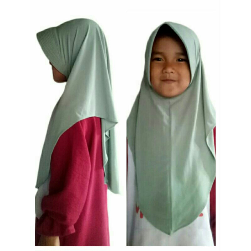 hijab oval /hijabsport kids hijab terbaru