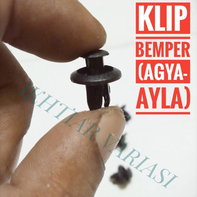 Kq 1 pcs Klip bemper Agya Ayla Kancing bemper Agya Ayla Cengkeh bemper Agya  Ready stock