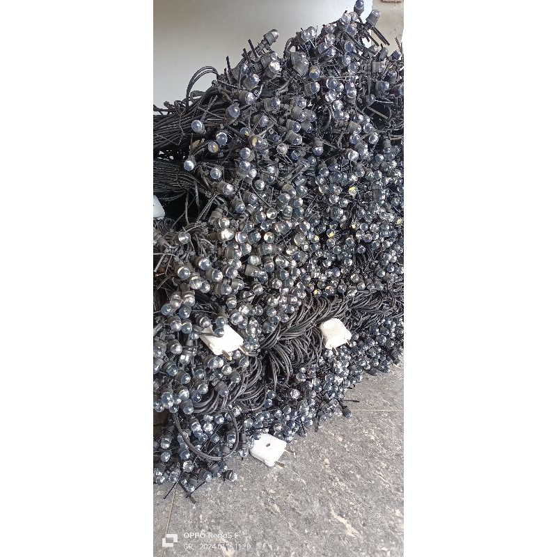 lampu seribu bintang 10 meter ( bohlam 10mm)