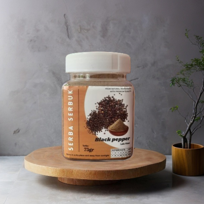 

Lada Hitam Bubuk - Black Pepper (75gram)