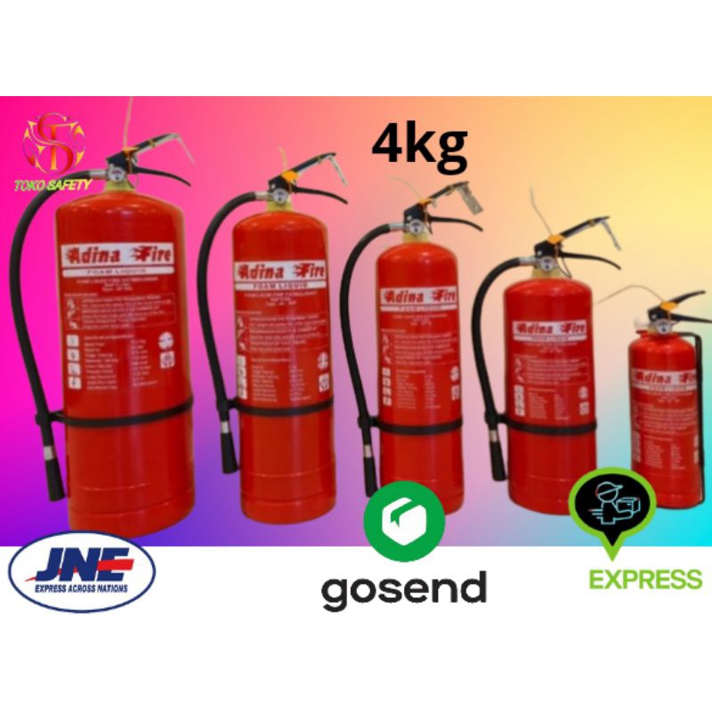 Tabung APAR 3,5 KG isi ABC Powder dan kosong