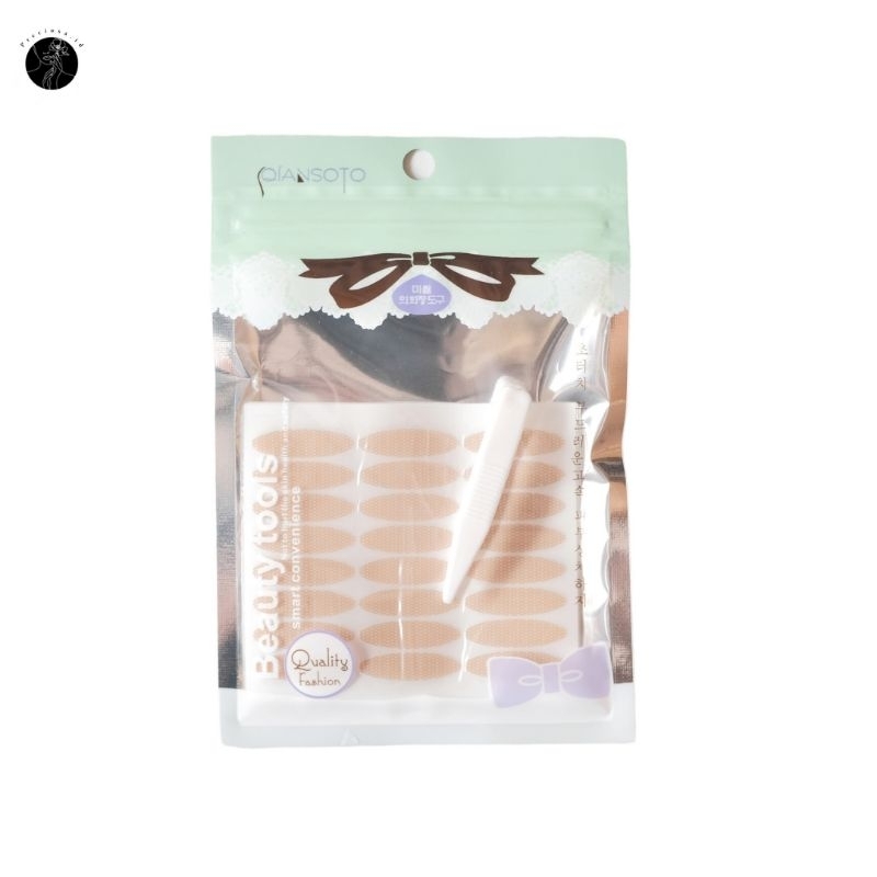 QIANSOTO Skot Mata Jaring 120 Pasang + Pinset