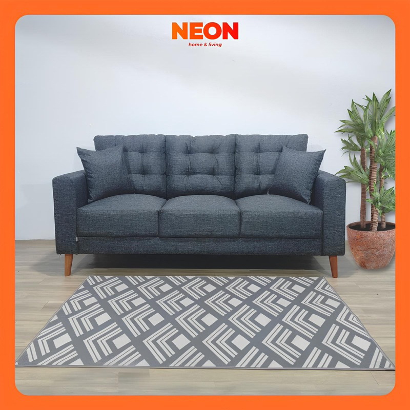 NEON Sofa Norman | Sofa 3 Dudukan | Sofa Tamu Minimalis | Sofa Scandivanian | Sofa Retro