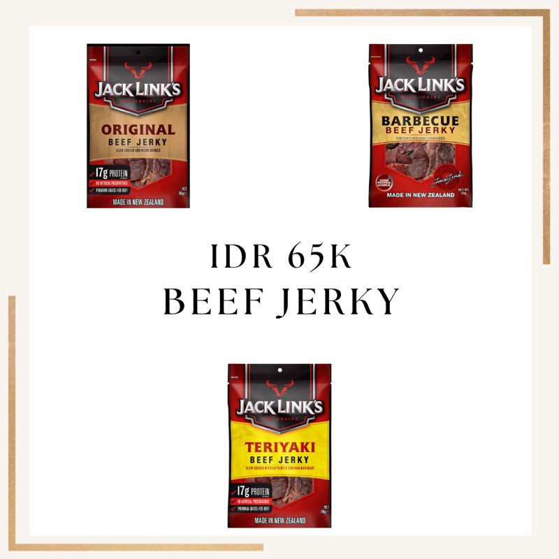 

Jack Links BEEF JERKY