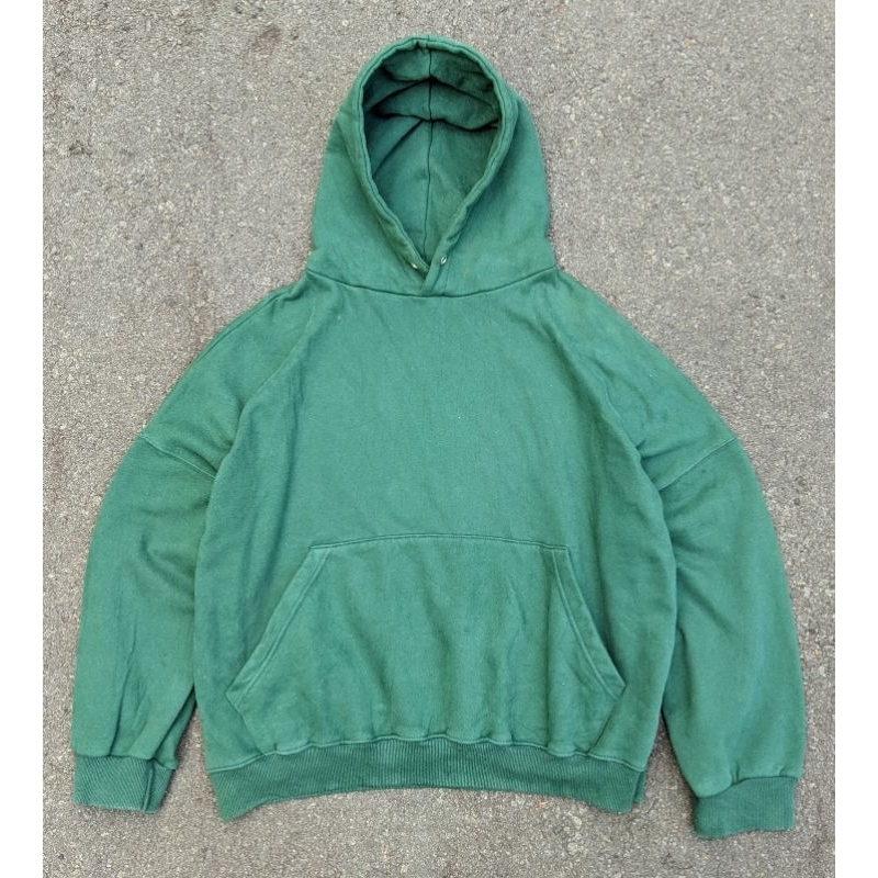 HOODIE BASIC FOREST GREEN