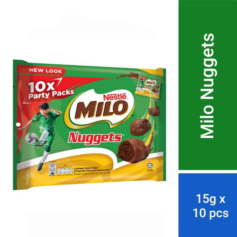 

NESTLE MILO Chocolate Nuggets Malaysia (15g x 10 pek)