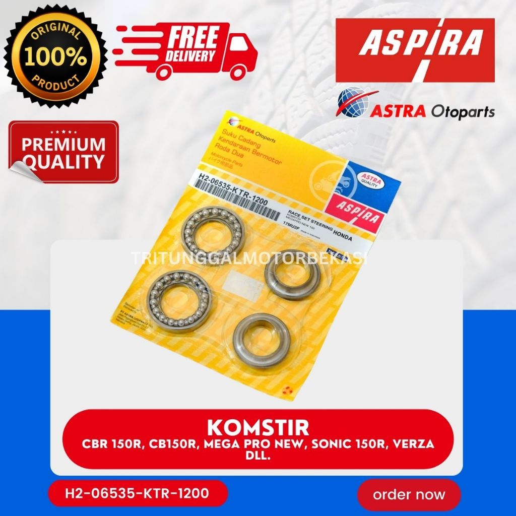 [COD] ASPIRA KOMSTIR COMSTIR KTR / UNTUK MOTOR CB 150R / MEGA PRO NEW / 150 SONIC / 150R / VERZA / H
