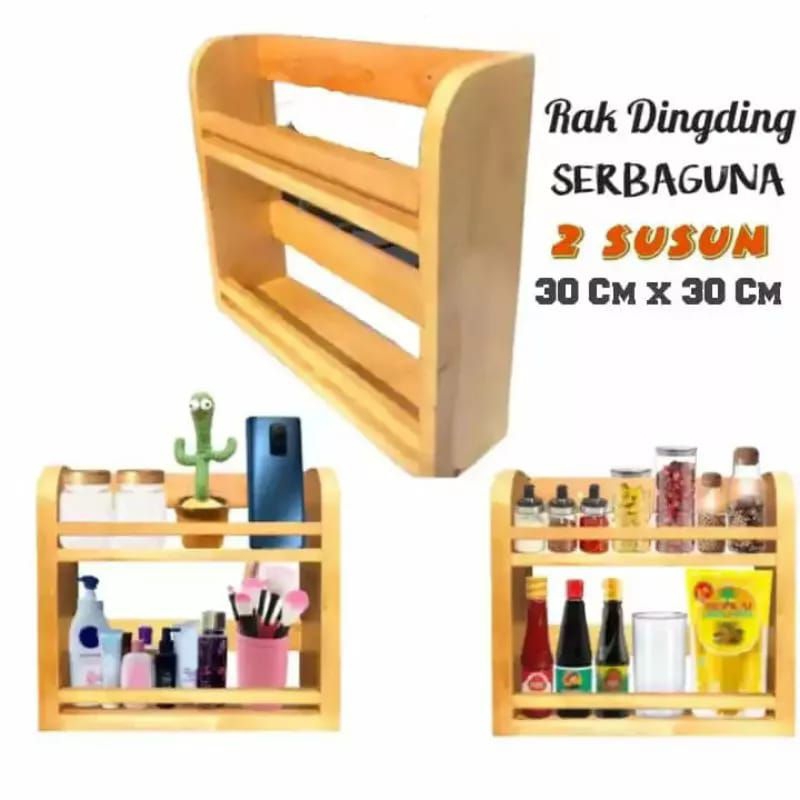 Rak bumbu 2susun/Rak susun serbaguna