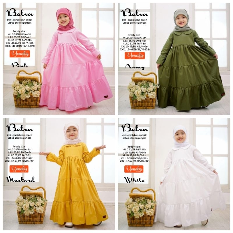 Gamis Anak Belva by Yonakis