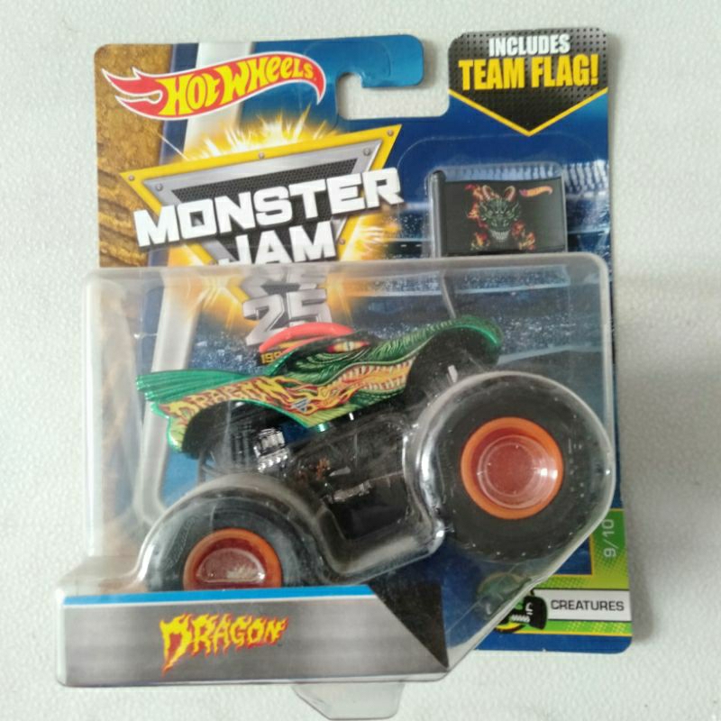 Hotwheels Monster jam Dragon