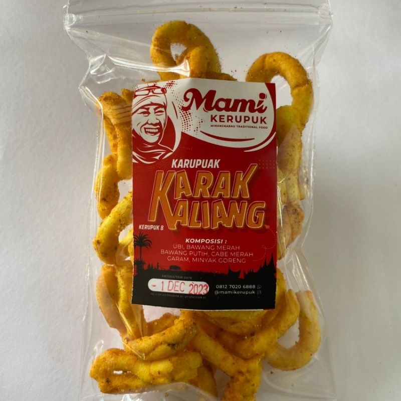 

Kerupuk 8 Karakaliang Pedas Balado