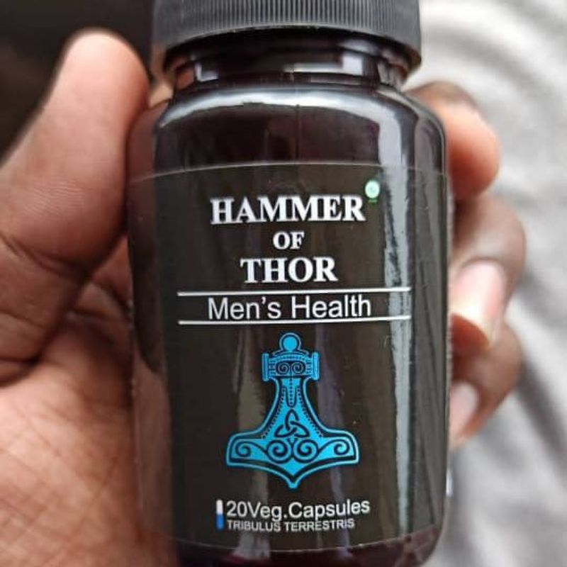 HAMMER OF THOR BLACK 100% Original kapsul hitam asli Italy