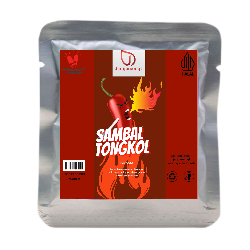 

sambal sachet tongkol janganan qt