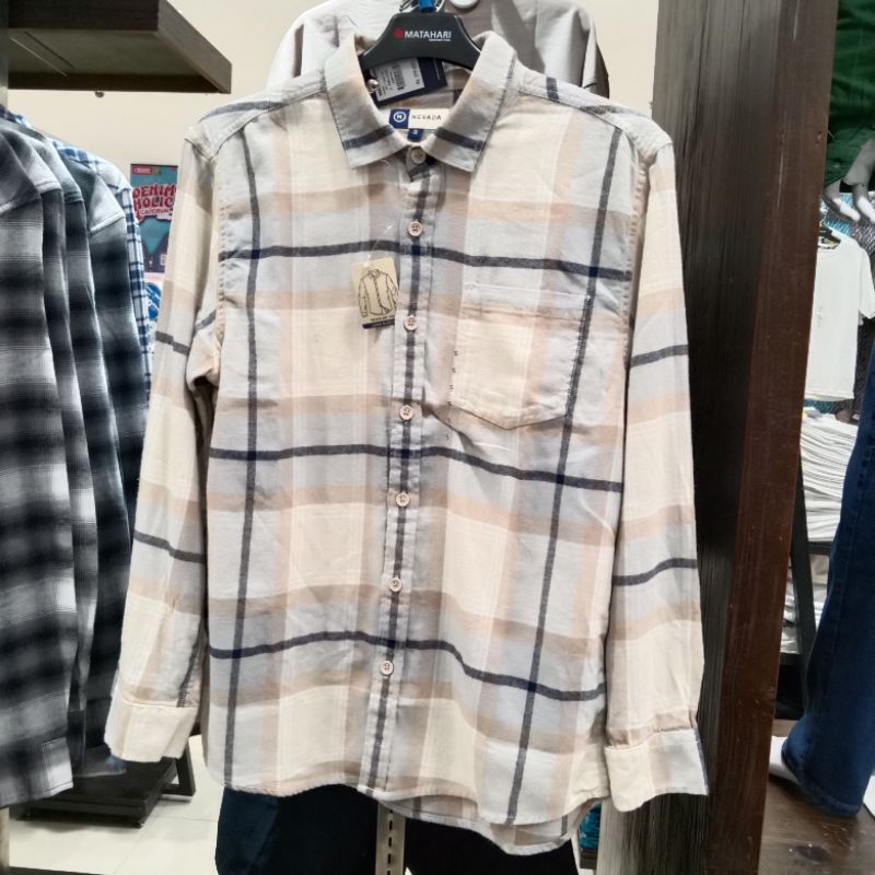 NEVADA KEMEJA LENGAN PANJANG PRIA | BAJU KEMEJA | ORIGINAL