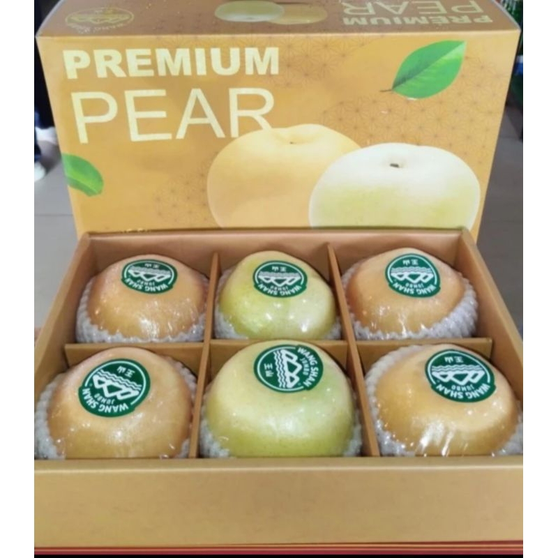 

Hampers Imlek Pear WangShan Mix Isi 6 / Gift Box CNY / Chinese New Year / Parcel Sincia