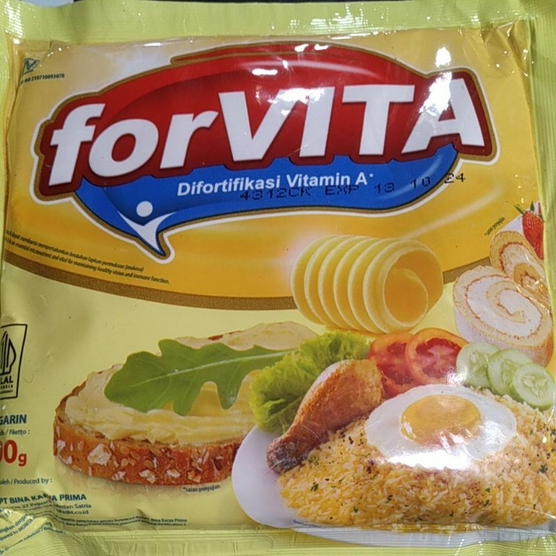 

Margarine ForVita 200gr