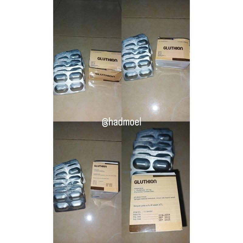 Glutathione 200 mg suplemen kesehatan